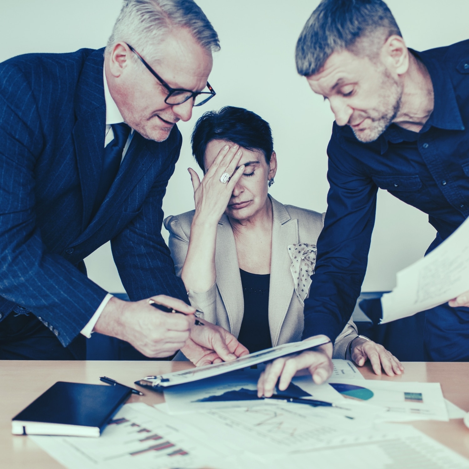 Entrepreneur reviewing business paperwork in Spain — advisory services for foreign companies in Spain